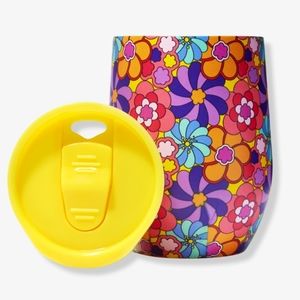 Benefit wine cooler tumbler 70s floral